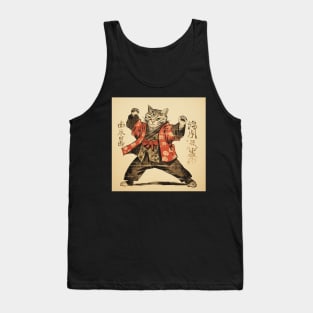 Edo cat Tank Top